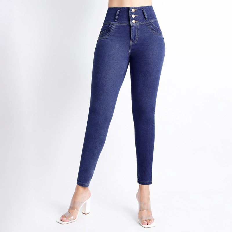 JEAN SKINNY MUJER KANSAS AZUL BOOM - 1