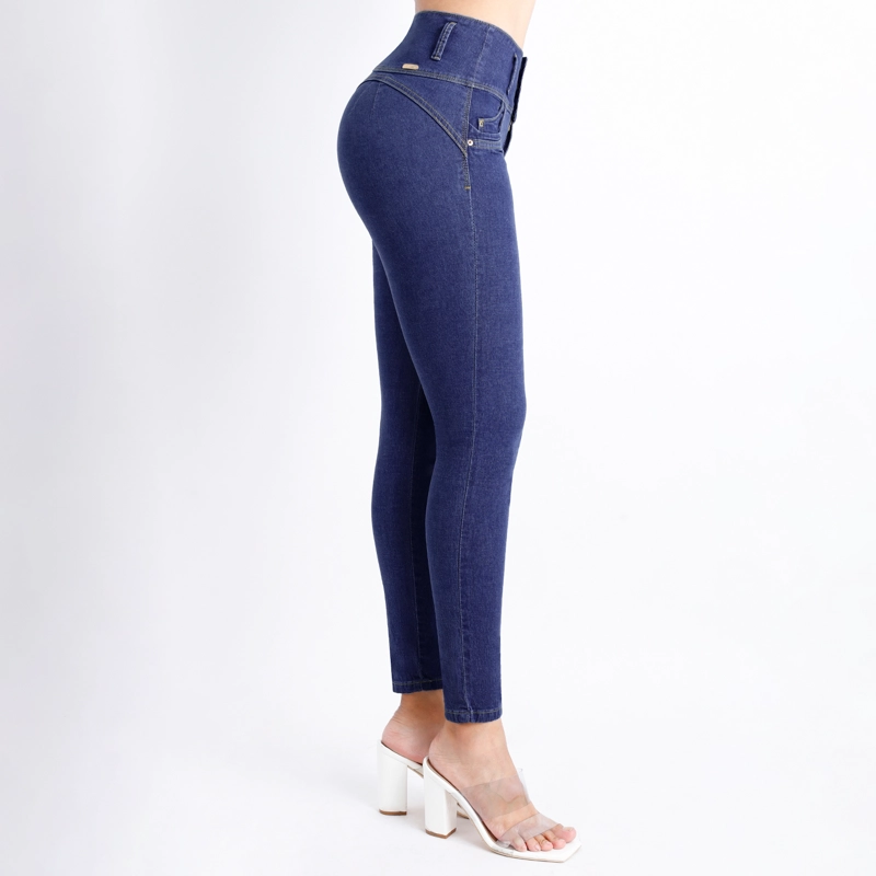 JEAN SKINNY MUJER KANSAS AZUL BOOM - 2