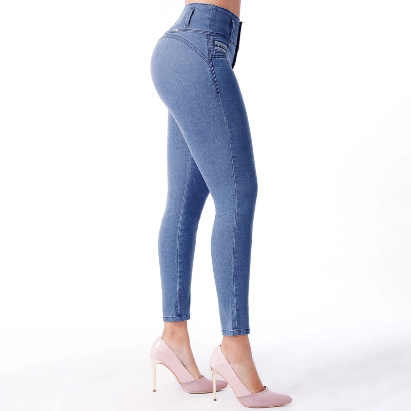 JEAN SKINNY MUJER KANSAS CELESTE BOOM 11602 - 2