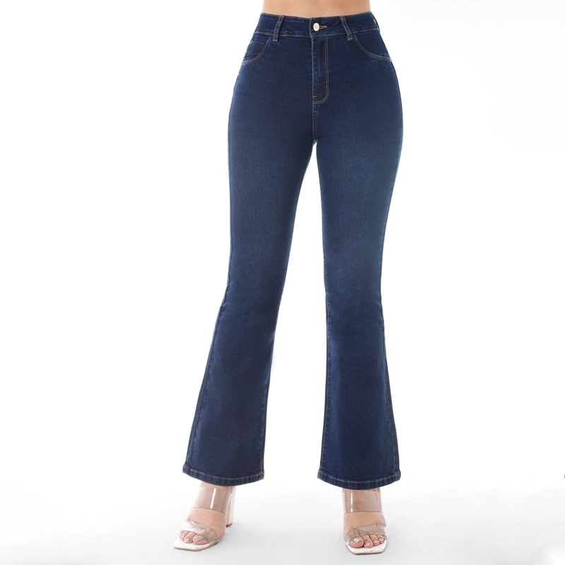 JEAN FLARE MUJER KANSAS PUSH UP - 1