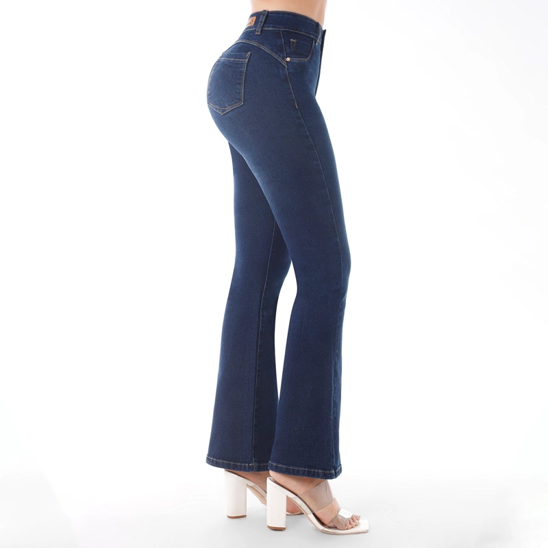 JEAN FLARE MUJER KANSAS PUSH UP - 2