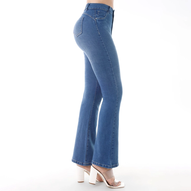 JEAN FLARE MUJER KANSAS PUSH UP - 2