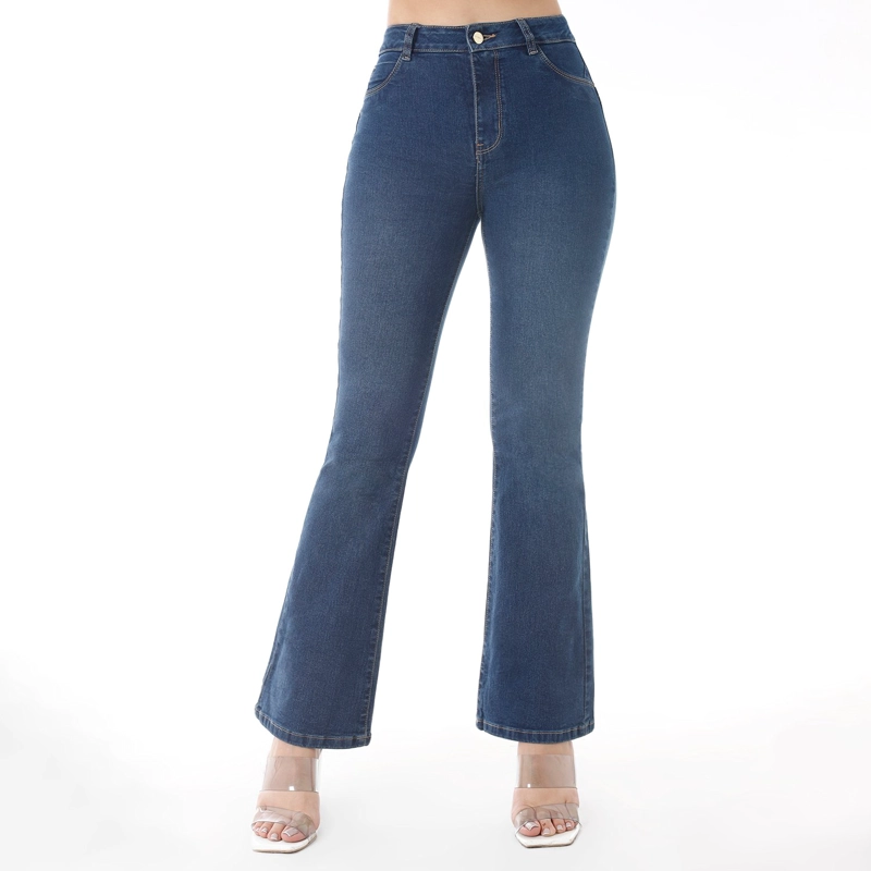 JEAN FLARE MUJER KANSAS PUSH UP - 1