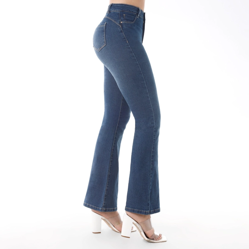 JEAN FLARE MUJER KANSAS PUSH UP - 2