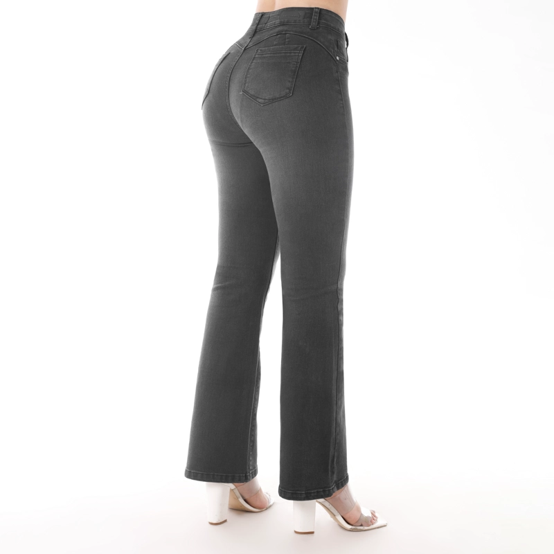 JEAN FLARE MUJER KANSAS PUSH UP - 3