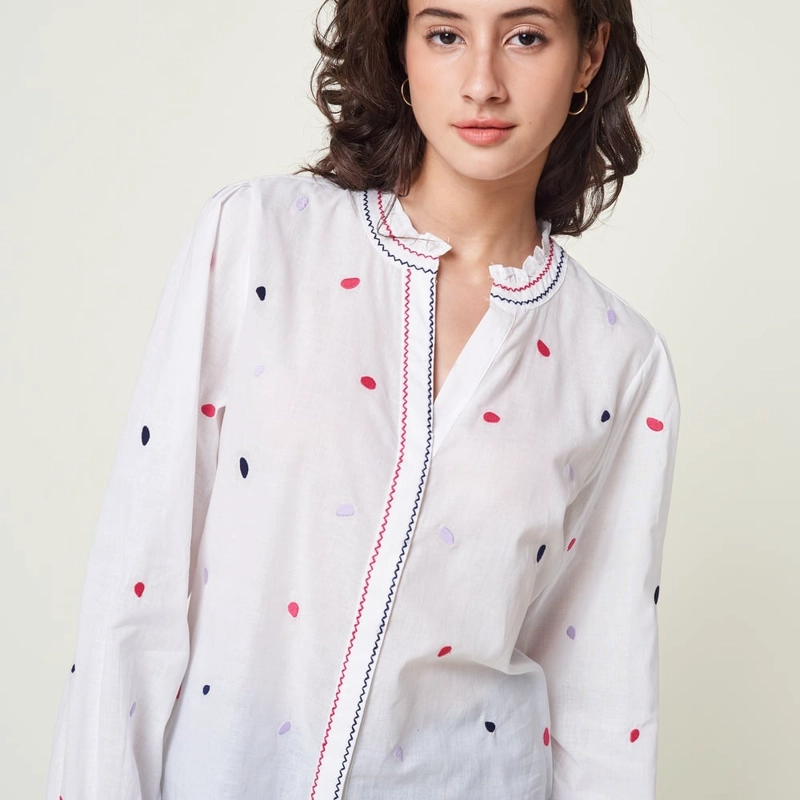 BLUSA ALGODÓN MUJER EXIT JAEL - 3