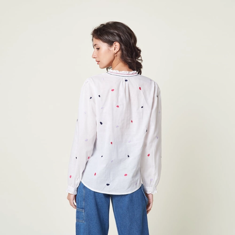BLUSA ALGODÓN MUJER EXIT JAEL - 4