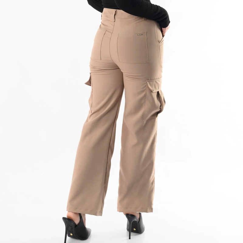 PANTALÓN URBANO RECTO MUJER BLACKOUT CARGO SUIT - 3