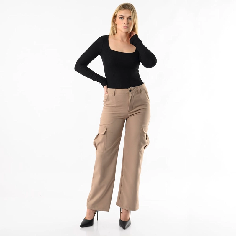 PANTALÓN URBANO RECTO MUJER BLACKOUT CARGO SUIT - 4