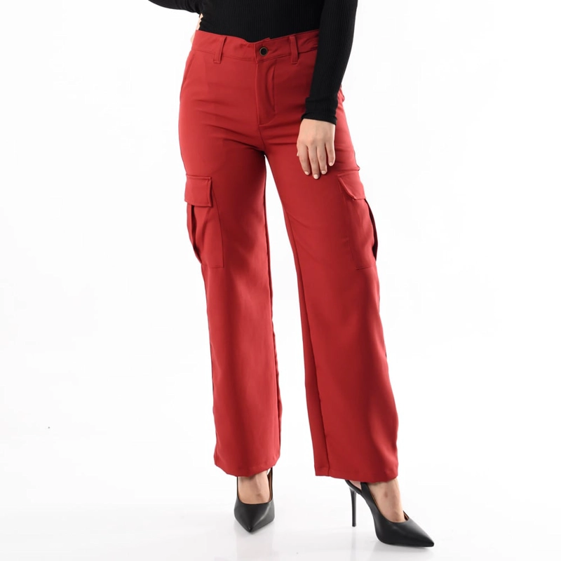 PANTALÓN URBANO RECTO MUJER BLACKOUT CARGO SUIT - 1