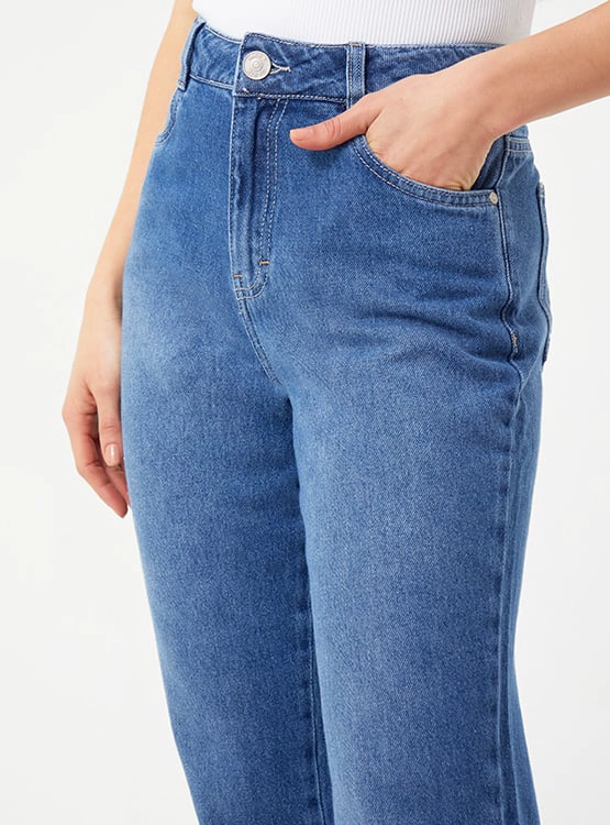 JEANS ALGODÓN MOM MUJER INDEX - 4