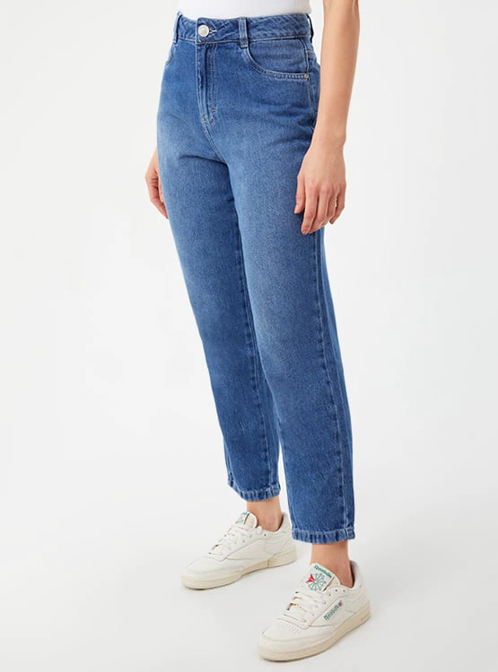 JEANS ALGODÓN MOM MUJER INDEX - 3