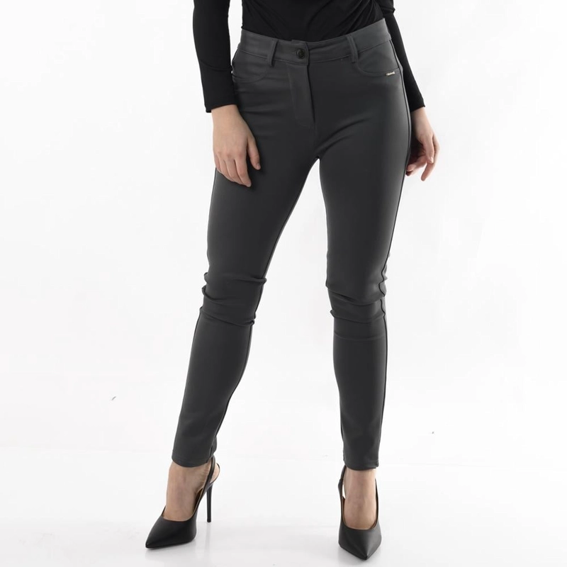 PANTALÓN CEÑIDO MUJER BLACKOUT 5POCKET - 1