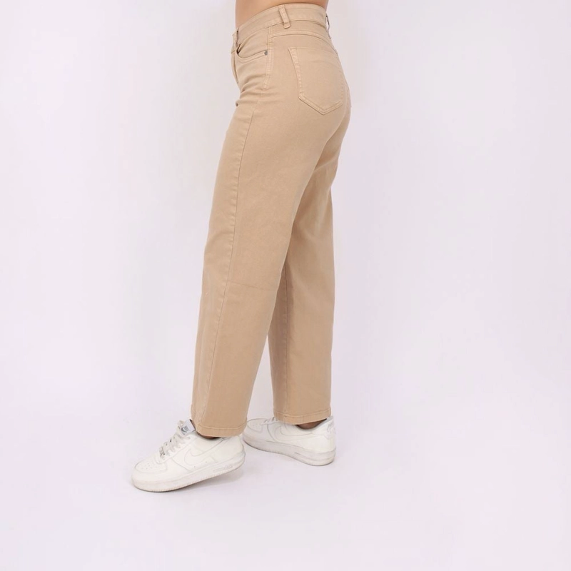 PANTALÓN MUJER KAYRA POBLET PERFECT FIT STRAIGHT COMFY CROP - 2