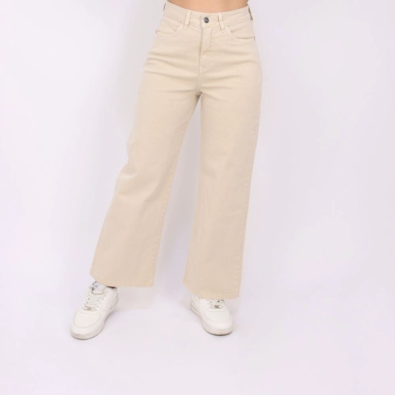 PANTALÓN MUJER KAYRA POBLET PERFECT FIT STRAIGHT COMFY CROP - 1