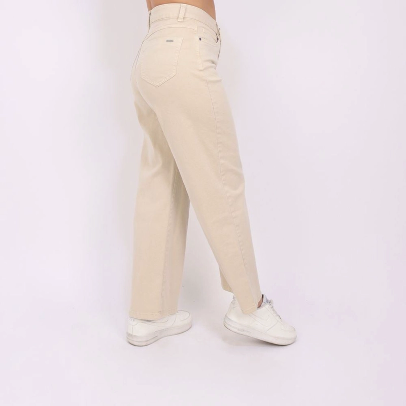 PANTALÓN MUJER KAYRA POBLET PERFECT FIT STRAIGHT COMFY CROP - 2