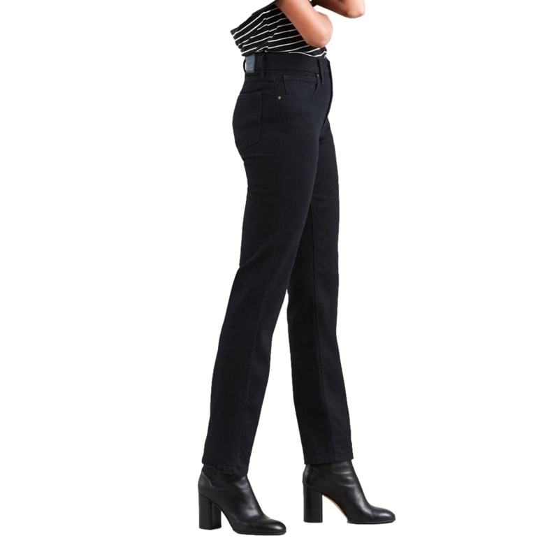 JEANS RECTO MUJER LEVI'S NEGRO 724 HIGH RISE STRAIGHT 18883-0016 - 2
