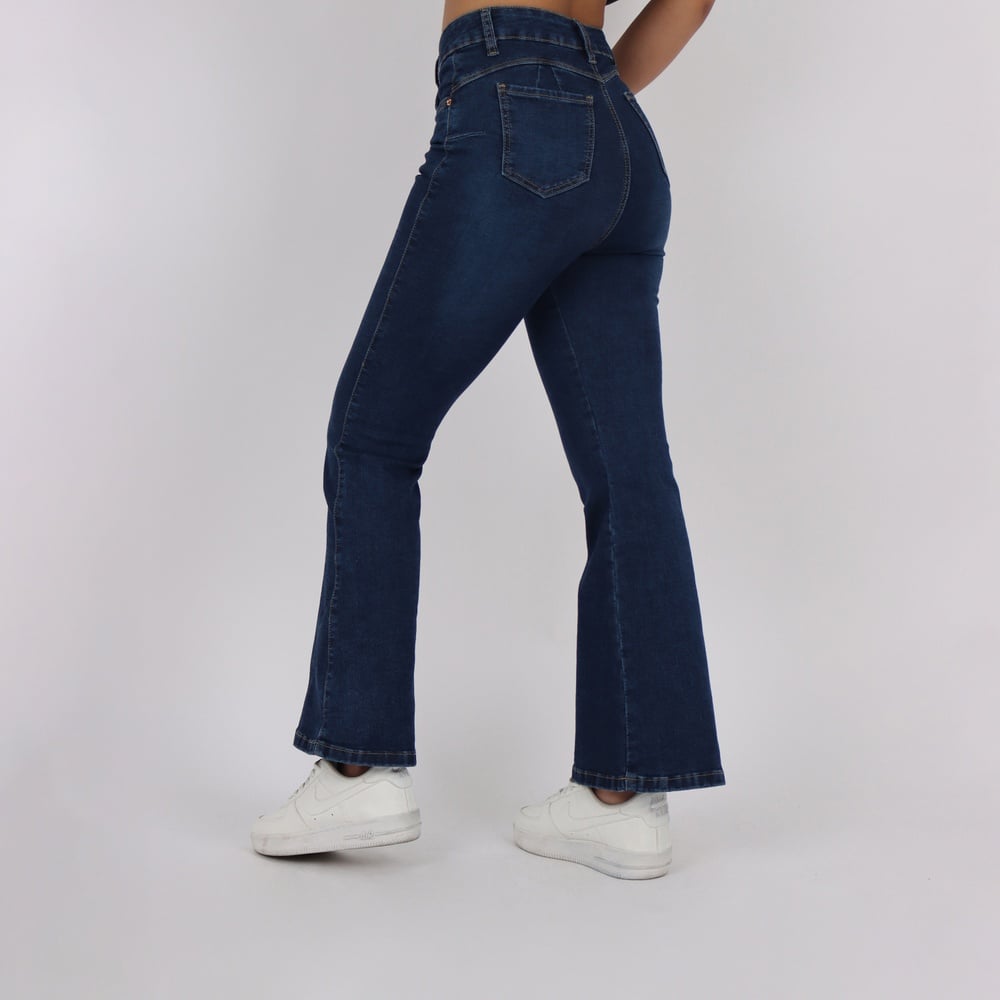 JEANS FLARE MUJER KAYRA POBLET PERFECT FIT PUSH UP - 2