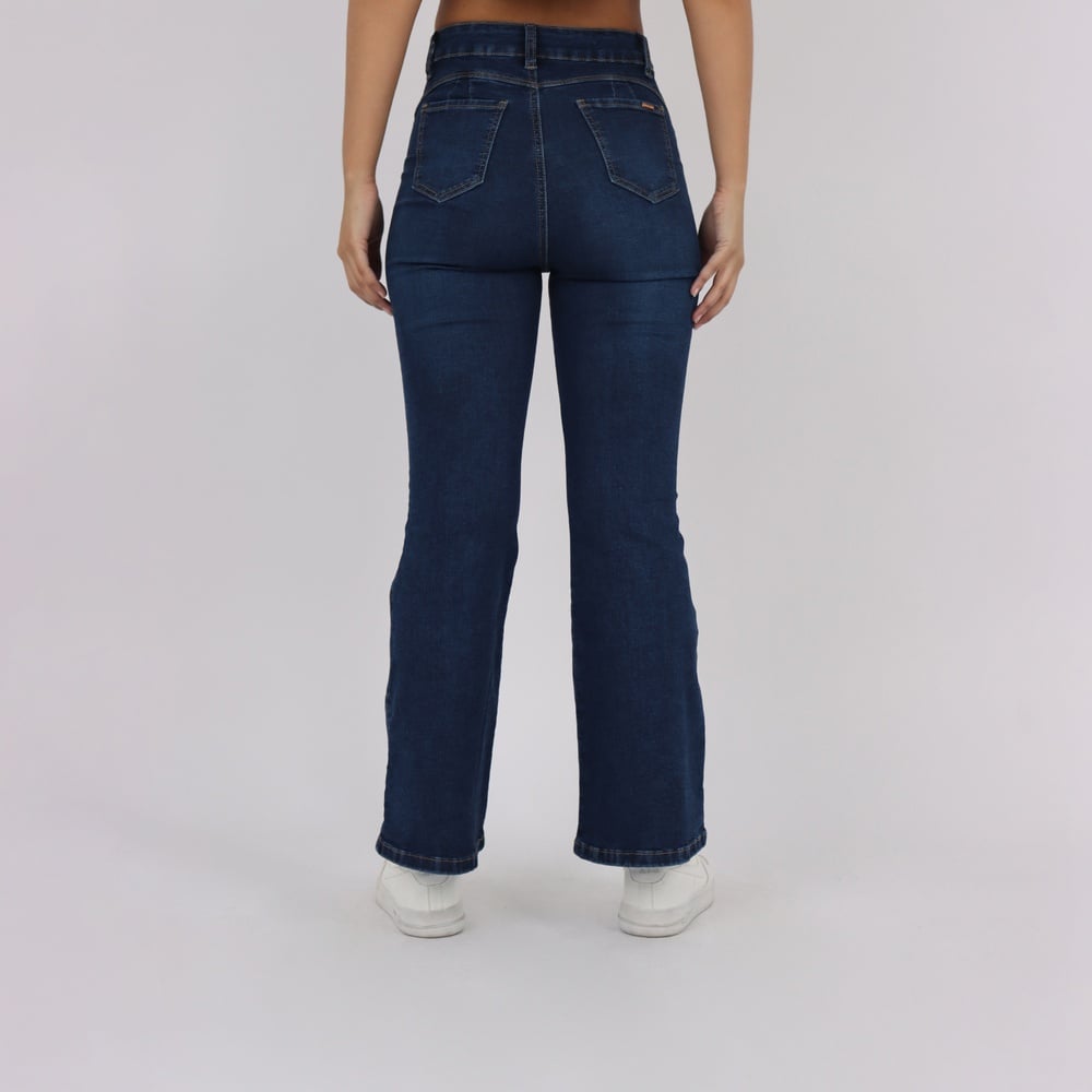 JEANS FLARE MUJER KAYRA POBLET PERFECT FIT PUSH UP - 3