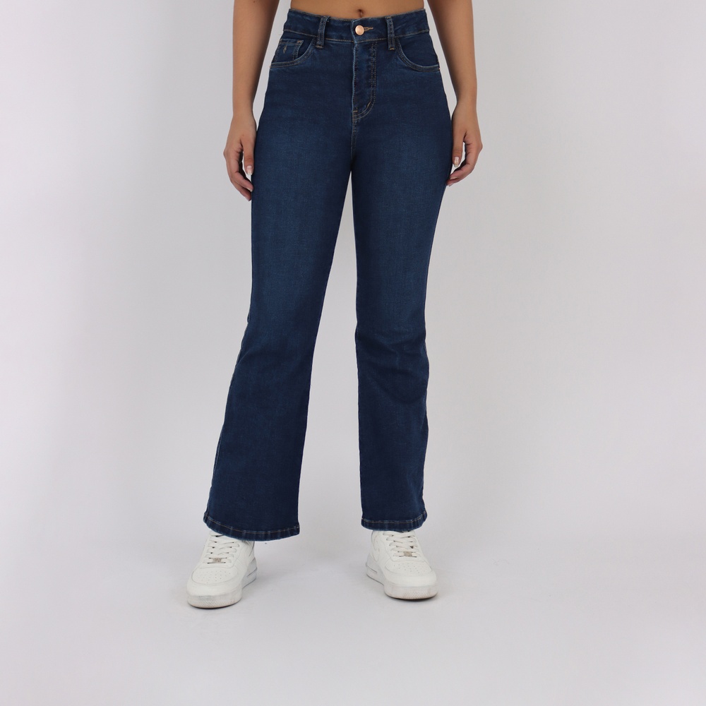 JEANS FLARE MUJER KAYRA POBLET PERFECT FIT PUSH UP - 1