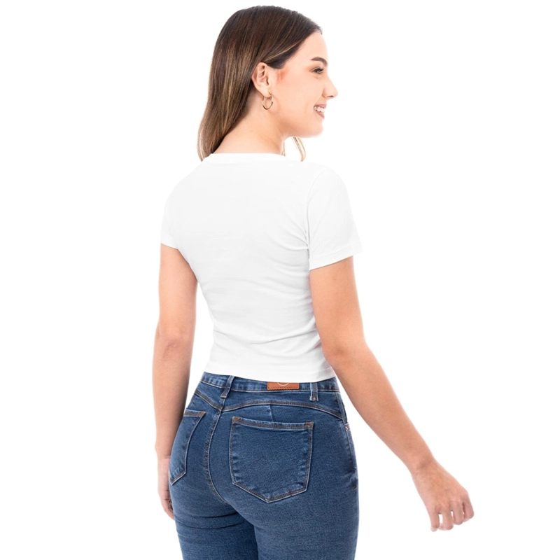 POLO MANGA CORTA MUJER SQUEEZE CROP MELLSS - 3