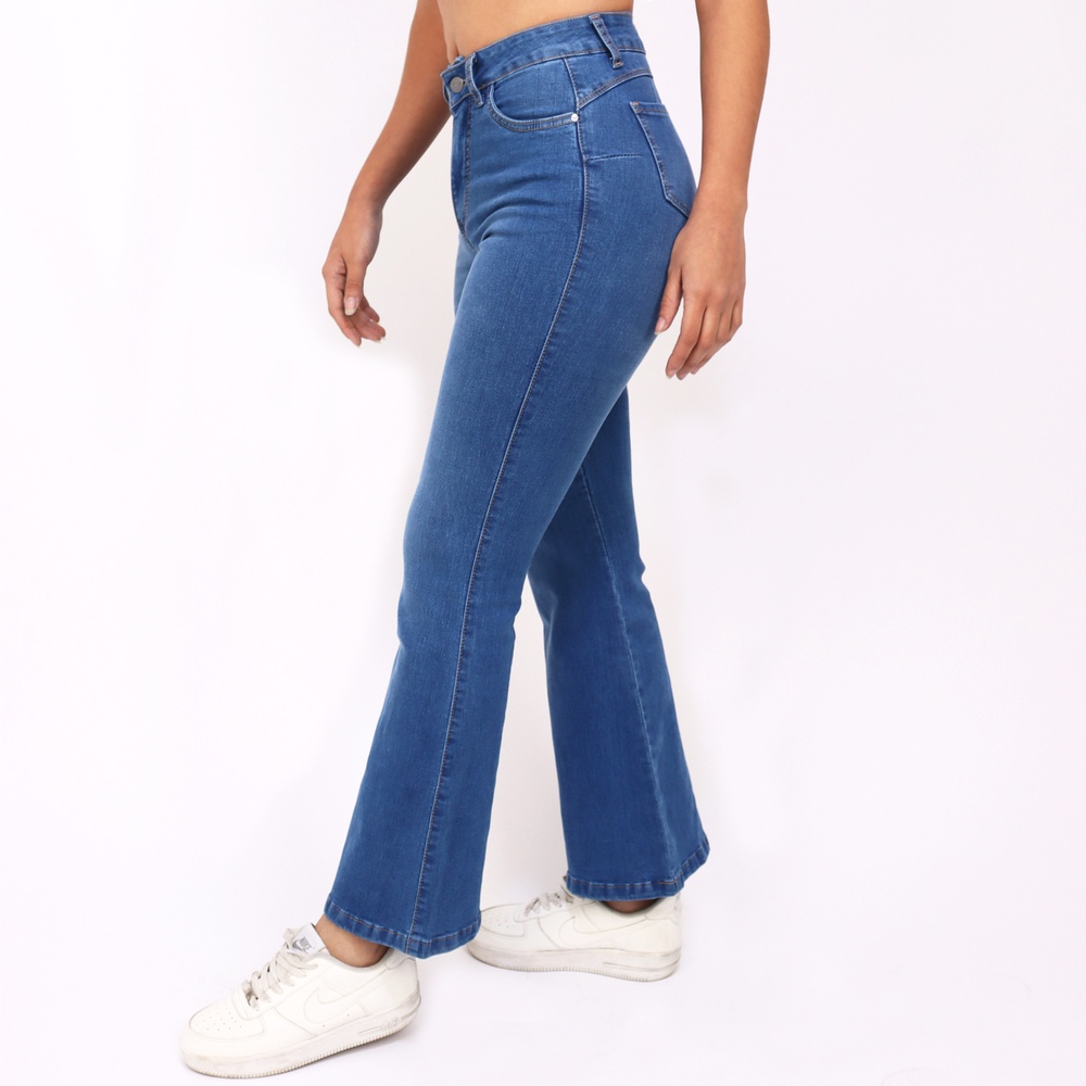 JEANS FLARE MUJER KAYRA POBLET PERFECT FIT PUSH UP - 2
