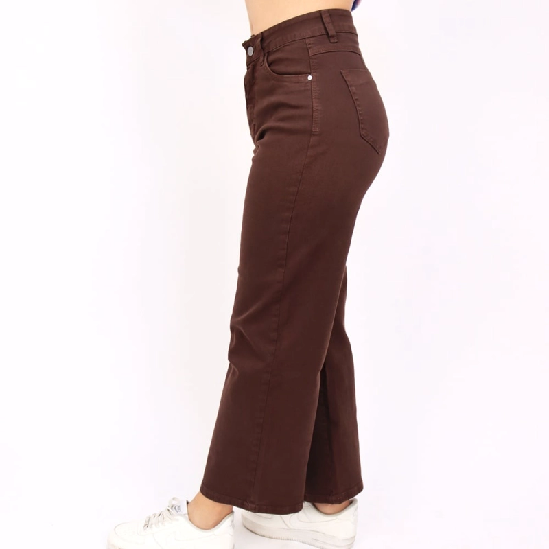 PANTALÓN MUJER KAYRA POBLET PERFECT FIT STRAIGHT COMFY CROP - 2