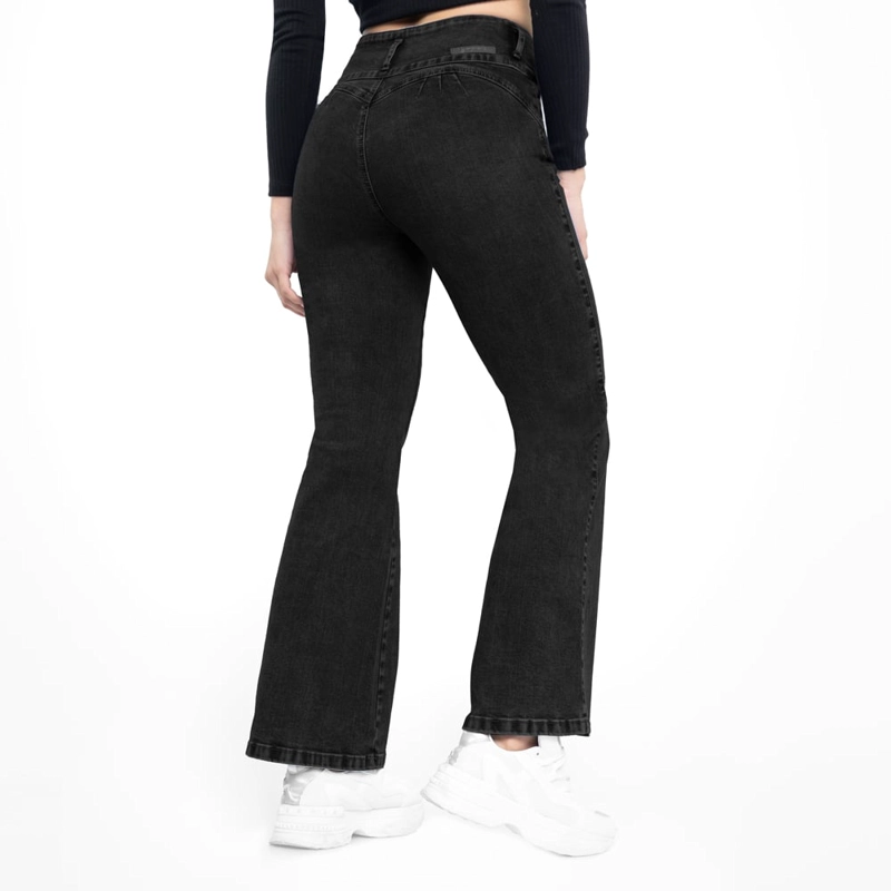 JEANS FLARE MUJER BRONCO SALET - 3