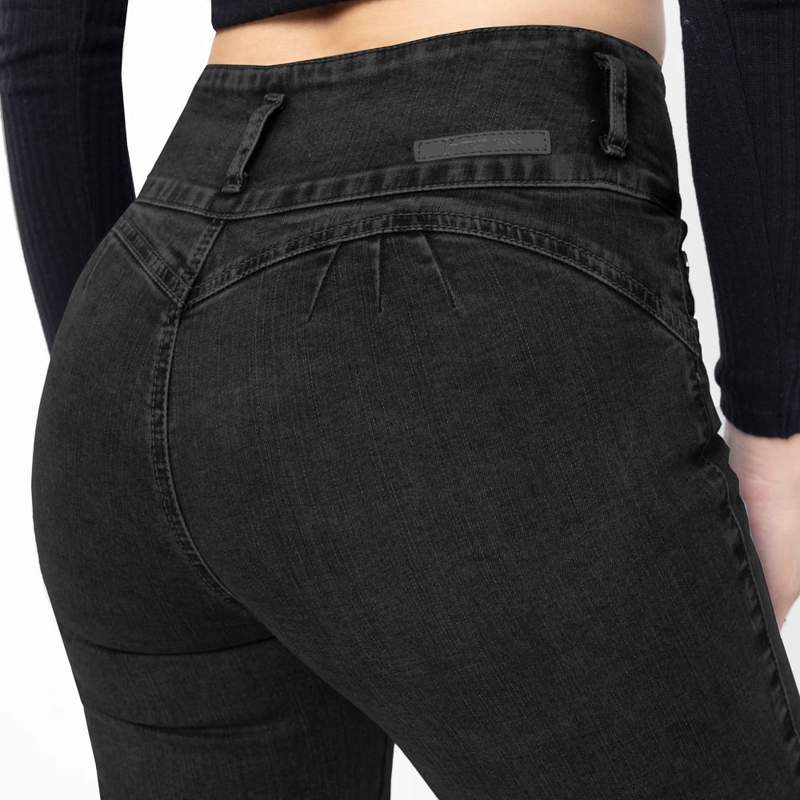 JEANS FLARE MUJER BRONCO SALET - 4