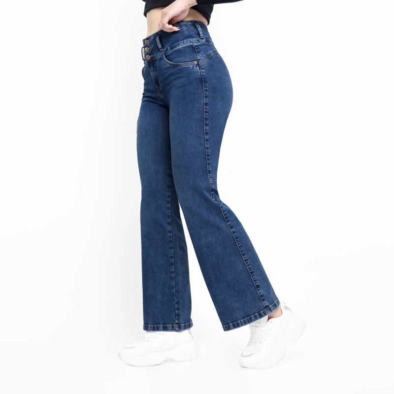JEANS FLARE MUJER BRONCO SALET - 2