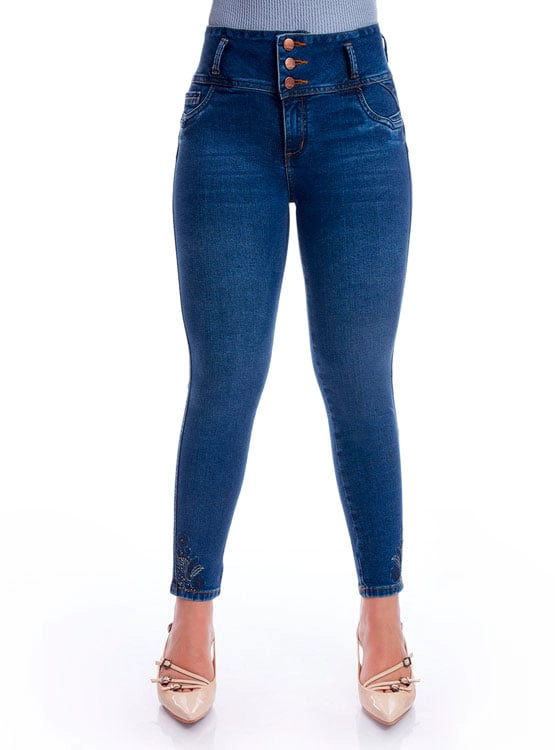 JEAN SKINNY MUJER METAL JEANS LUOE LUPE - 2