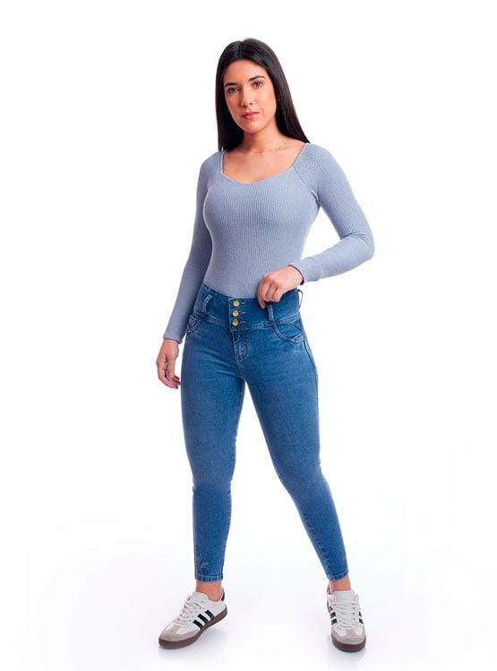 JEAN SKINNY MUJER METAL JEANS LUOE LUPE - 1