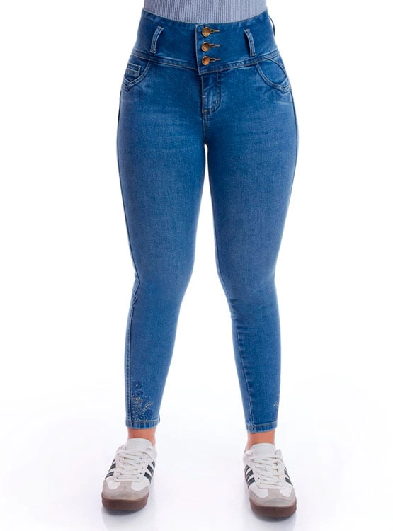 JEAN SKINNY MUJER METAL JEANS LUOE LUPE - 2