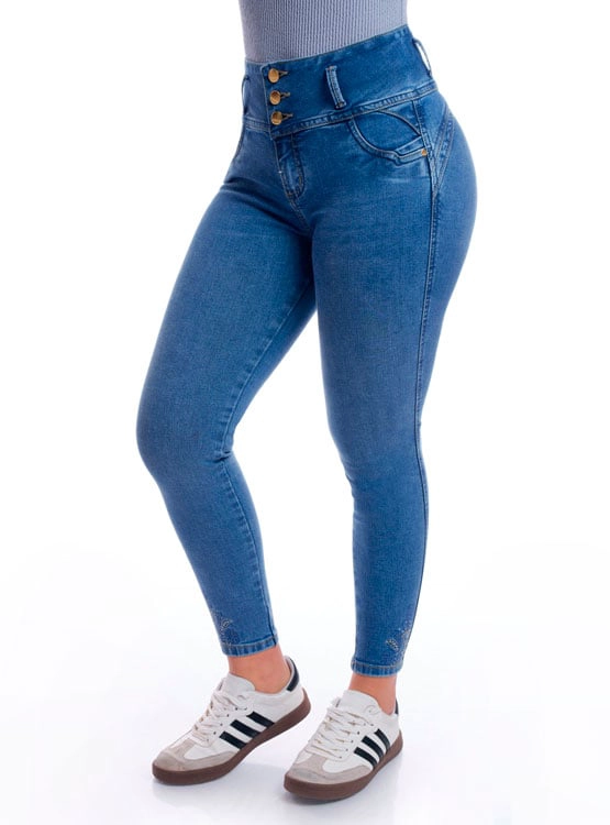 JEAN SKINNY MUJER METAL JEANS LUOE LUPE - 3