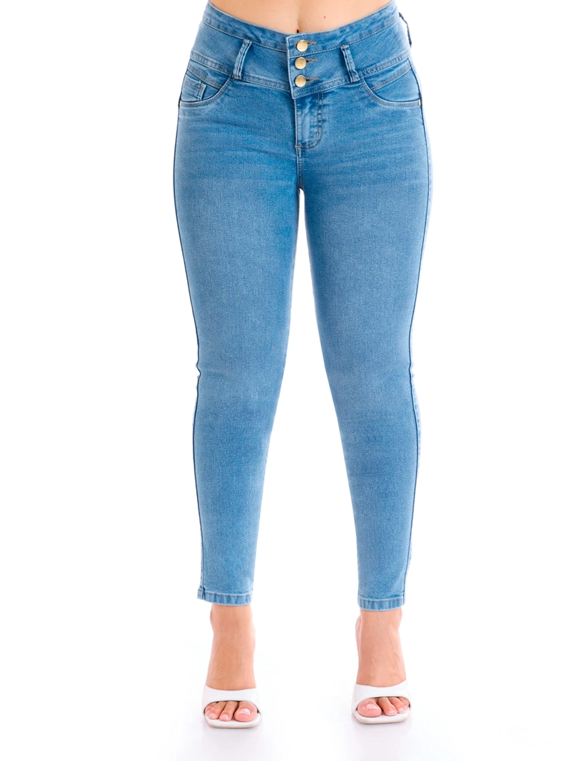 JEAN SKINNY MUJER METAL JEANS ALGODÓN ROSALINDA - 2