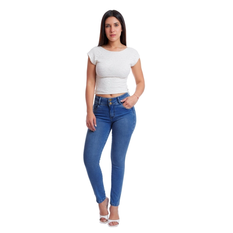 JEAN SKINNY MUJER METAL JEANS MOOD SALOME - 2