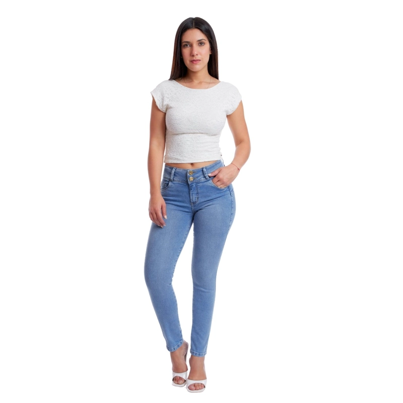 JEAN SKINNY MUJER METAL JEANS MOOD SALOME - 2