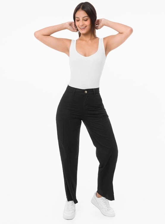 PANTALÓN RECTO MUJER PIONIER VERUK - 1