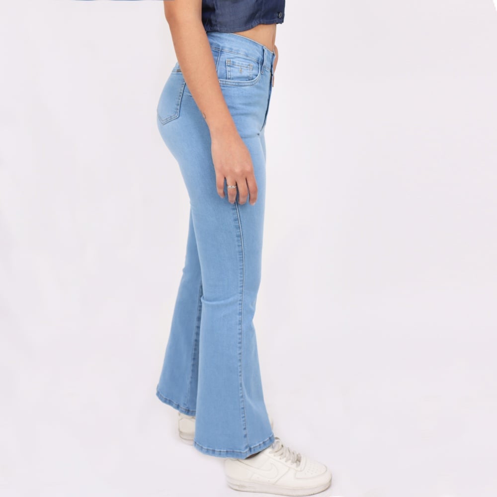 JEANS FLARE MUJER KAYRA POBLET PERFECT FIT PUSH UP - 2