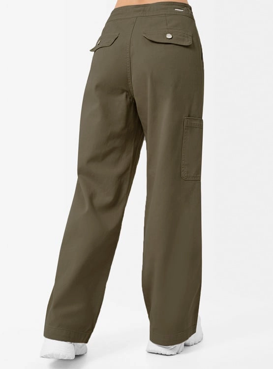PANTALÓN ALGODÓN WIDELEG MUJER SQUEEZE APRYL - 3