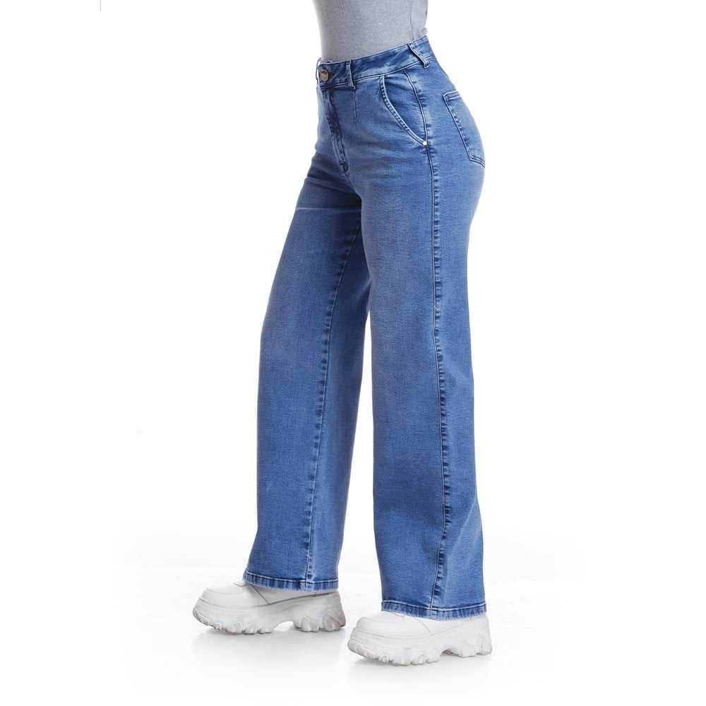 JEAN WIDE LEG MUJER METAL JEANS MARGOT - 3