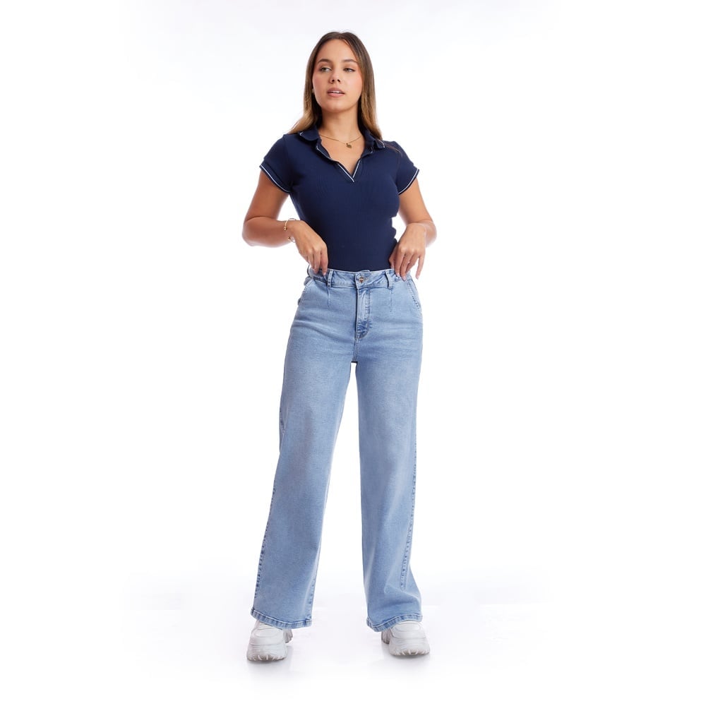 JEAN WIDE LEG MUJER METAL JEANS MARGOT - 2