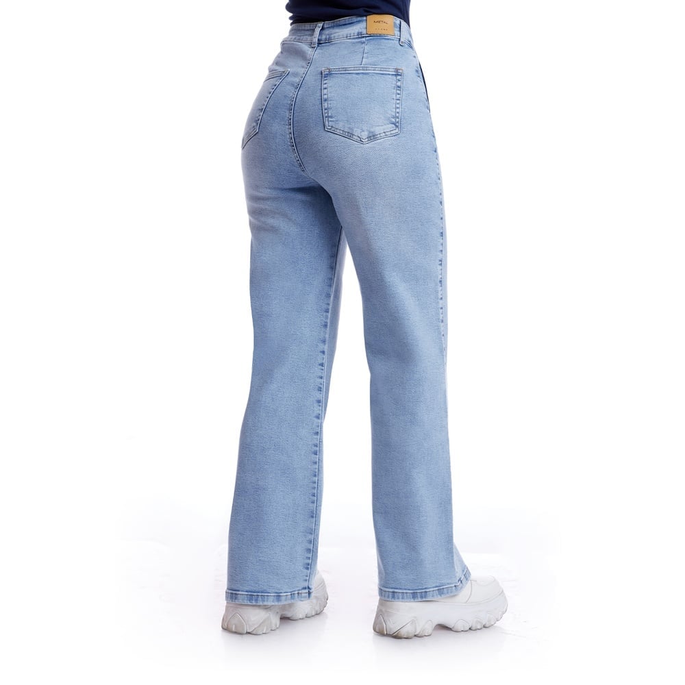 JEAN WIDE LEG MUJER METAL JEANS MARGOT - 4