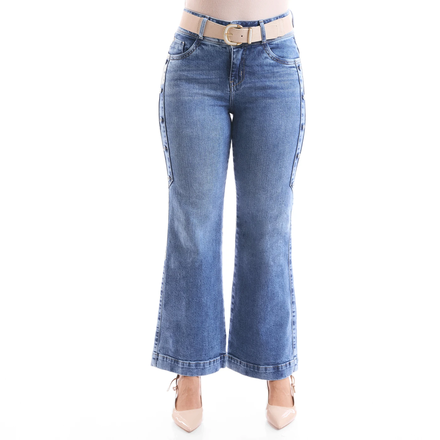 JEAN WIDELEG MUJER METAL JEANS MATILDE - 1
