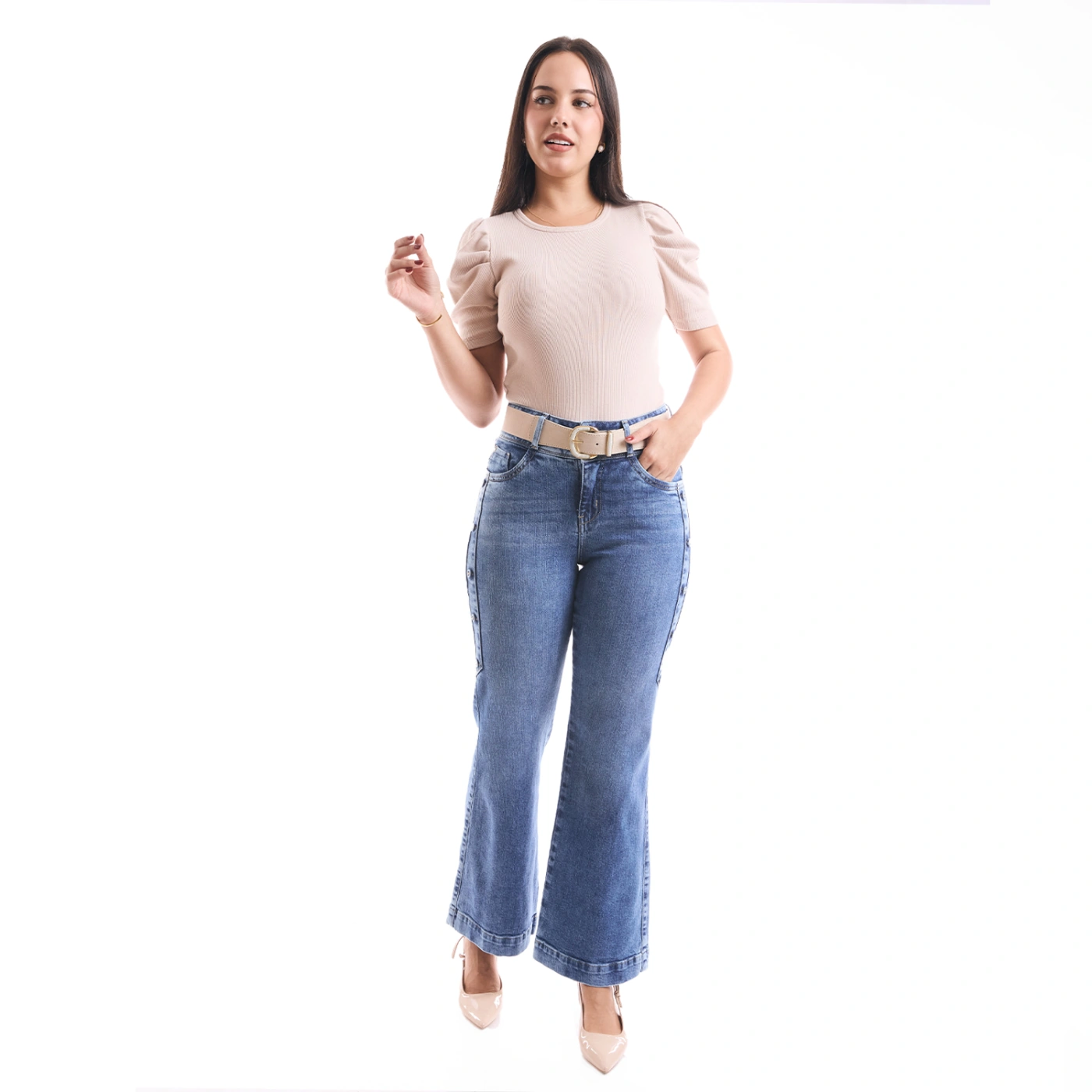 JEAN WIDELEG MUJER METAL JEANS MATILDE - 2