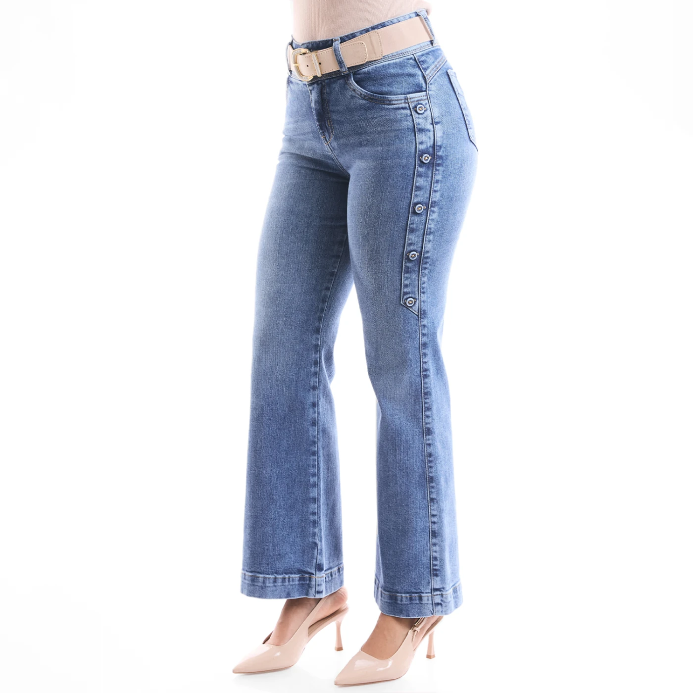 JEAN WIDELEG MUJER METAL JEANS MATILDE - 4