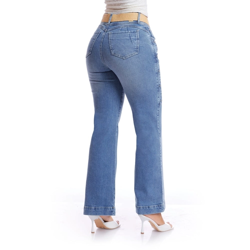 JEAN WIDELEG MUJER METAL JEANS MATILDE - 4