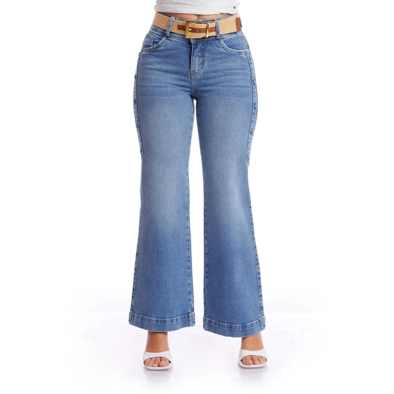 JEAN WIDELEG MUJER METAL JEANS MATILDE - 1
