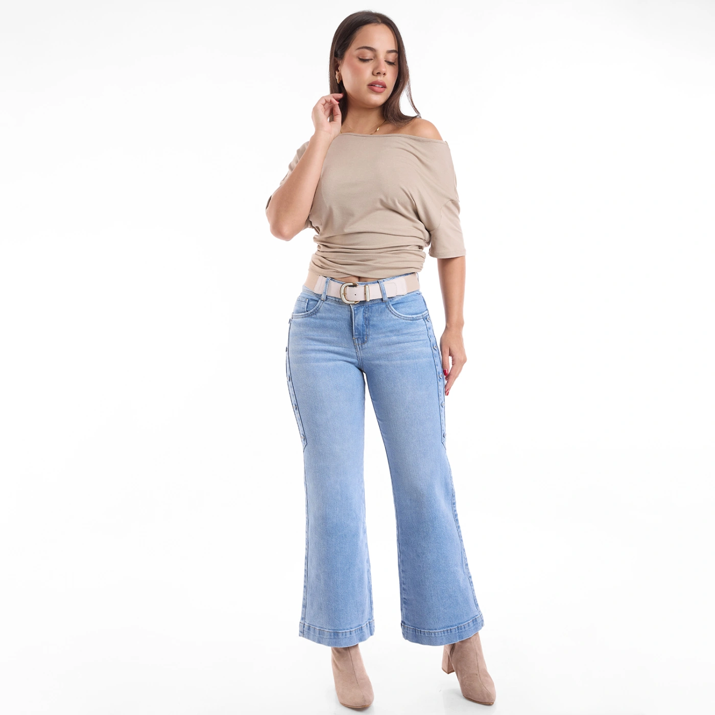 JEAN WIDELEG MUJER METAL JEANS MATILDE - 1
