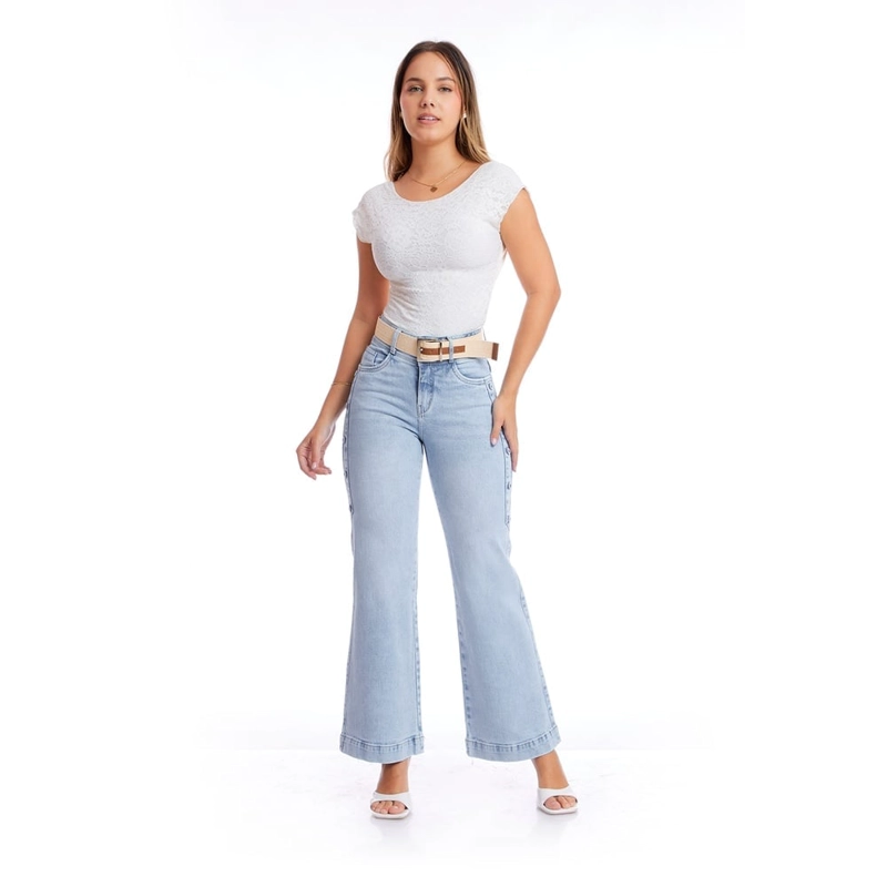 JEAN WIDELEG MUJER METAL JEANS MATILDE - 2